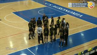 CSU Stiinta Bucuresti vs CSM Corona Brasov [upl. by Lyrad]