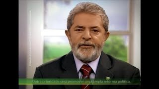 Lula PT  Motivos que tornam um presidente conhecido  Horário Eleitoral Presidente 2006 G [upl. by Eneroc436]