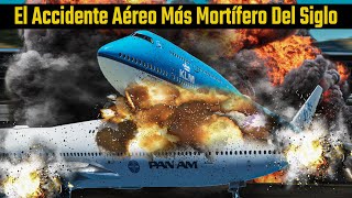 Mueren 583 personas en el accidente del aeropuerto de Tenerife  Video in Spanish [upl. by Fara286]