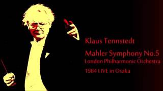 Mahler  Symphony n°5  Klaus Tennstedt live recording 1988 [upl. by Nahsez523]