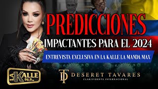 Visiones del Futuro Predicciones Impactantes para el 2024  Deseret Tavares [upl. by Neelyt]