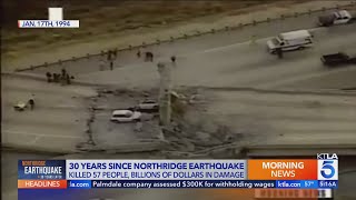 Deadly Northridge earthquake remembered 30 years later [upl. by Salim]