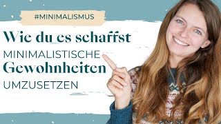 Gewohnheiten ändern  7 Schritte Anleitung  Die 1Methode [upl. by Nylear946]