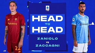 Expect goals and spectacle in the Rome Derby  Zaniolo vs Zaccagni  Head to Head  Serie A 202223 [upl. by Leotie91]