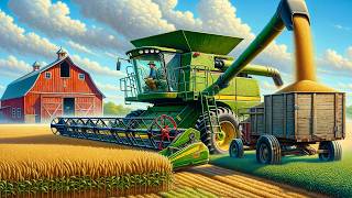 Day 2 Going from BROKE to BILLIONAIRE in Farming Simulator [upl. by Bell]