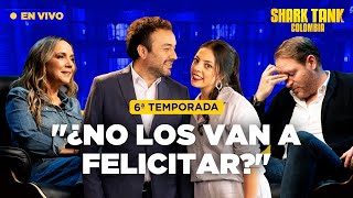 Una propuesta de MATRIMONIO en medio del tanque 🤵👰💞  Temporada 6  Shark Tank Colombia [upl. by Ordnajela583]