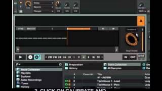 TRAKTOR SCRATCH PRO 2 TIMECODE CALIBRATION [upl. by Shank218]