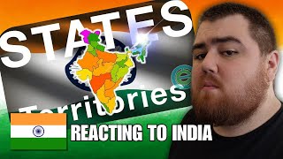 Reacting To The States  Territories of India EXPLAINED Geography Now  India Reaction 🇮🇳 india [upl. by Haberman]