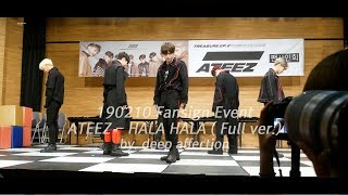 190216 분당 팬싸인회 HALA HALA  ATEEZ Full ver4k [upl. by Alah]