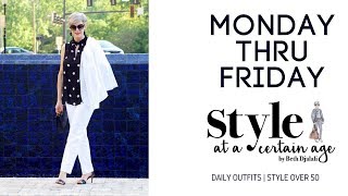 daily outfits  style over 50 [upl. by Silvano985]