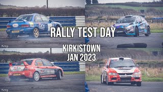 Kirkistown Rally Test Day Jan 2023 [upl. by Paloma]