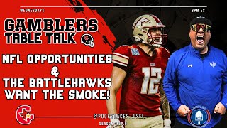 USFL Gamblers Table Talk S3 Ep9 First UFL BEEF Ace makes glue and Pederson Activated XFL USFL [upl. by Noval115]