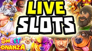 🔴 RANDOM MICHAEL LIVE SLOTS amp BIG WINS 🔥 BONUS BUY BATTLE ON THE BEST SLOTS TONIGHT🔴 [upl. by Lissie]