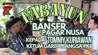 Banser amp Pagar Nusa Bertabayun Ke Tommy Kurniawan [upl. by Tyne]