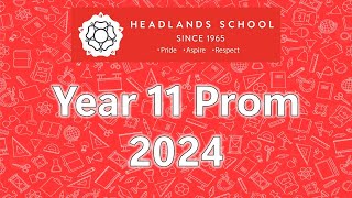 Headlands School Year 11 Prom 2024 [upl. by Aleihs821]