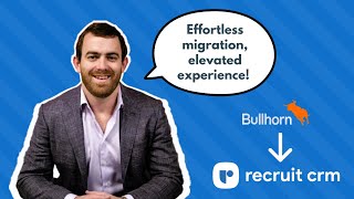 Effortless data migration with Recruit CRM [upl. by Irwinn]