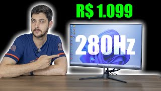 O MONITOR DE 280HZ COM PAINEL IPS MAIS BARATO DE TODOS SUPERFRAME PRECISION [upl. by Francesco]