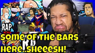 Reaction to Anime Sensei Rap Cypher  GameboyJones ft None Like Joshua Zach B FrivolousShara More [upl. by Chalmers]