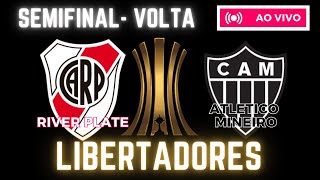 ATLETICO MINEIRO VS RIVER  JOGO DE VOLTA LIBERTADORES 2024 [upl. by Onimixam]