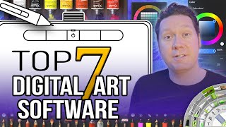 Top 7 Best Drawing amp Digital Art Software [upl. by Liborio]