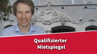 Qualifizierter Mietspiegel  was ist das  Rechtsanwalt Dr Achim Zimmermann [upl. by Nemraciram]