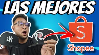 DESCUBRE por qué estas GORRAS de SHOPEE son las MEJORES 😱😱 [upl. by Onitsuj]