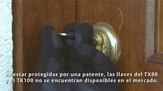 Cilindro de alta seguridad TX80 de TESA ASSA ABLOY  Protección Antibumping [upl. by Emory]