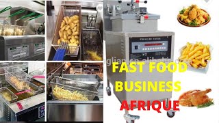 COMMENT LANCER UN FAST FOOD BUSINESS EN AFRIQUE DETAILS SUR LE PRIX DES MACHINES [upl. by Tterej870]