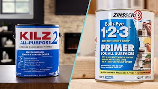 Zinsser vs Kilz Primer Making the Best DIY Primer Choice  Which One is Better 2024 [upl. by Schilling374]