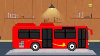 méxico ônibus  carros garagem  desenho animado  Vídeo para crianças  Toy Vehicle  Mexico Bus [upl. by Llevol]