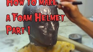 How To Make a Foam Helmet Tutorial Part 1 [upl. by Bindman]