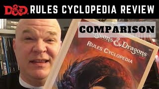 POD Dungeons and Dragons Rules Cyclopedia Review and Comparison [upl. by Xenophon842]