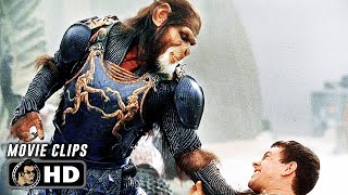 PLANET OF THE APES CLIP COMPILATION 2001 Mark Wahlberg Movie CLIPS HD [upl. by Alten]