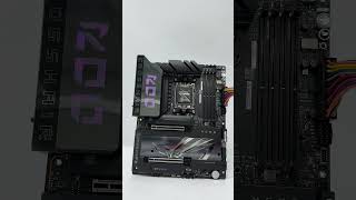 【原價屋】華碩 ROG CROSSHAIR X870E HERO 主機板，Polymo Lighting II 燈光效果！ [upl. by Meingoldas]