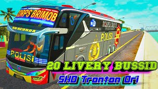 KUMPULAN LIVERY BUSSID SHD TRONTON KEREN JERNIH TERBARU 2024 [upl. by Darra552]