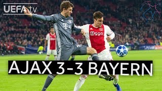 AJAX 33 BAYERN UCL HIGHLIGHTS [upl. by Ahselrac]