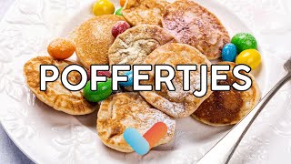 De lekkerste POFFERTJES maken  Snel en eenvoudig met SUPER LEKKERE TOPPINGS [upl. by Sib]