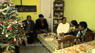 Christmas tree and Xmas camaraderie in India [upl. by Marciano]