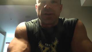 Greg Doucette IFBB Pro my views on morning quotEmpty Stomach Cardioquot video log 1 [upl. by Kovar]