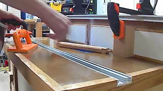 Creating Stopped Chamfers with Router Table [upl. by Bikales408]