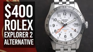 The Perfect Affordable Rolex Explorer II Alternative  Seiko 5 SBSC009 [upl. by Putscher]