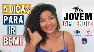 5 DICAS PARA PASSAR NA ENTREVISTA DE JOVEM APRENDIZ  Gessica Alvim [upl. by Jelsma]