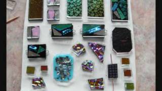 How to make a dichroic glass cabochon [upl. by Innes]