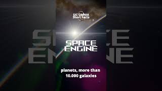 THE BEST SPACE SIMULATION GAME SpaceEngine ShortFacts space [upl. by Oznofla557]