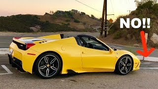 MY FERRARI 458 SPECIALE APERTA ALREADY BROKE [upl. by Ulda]