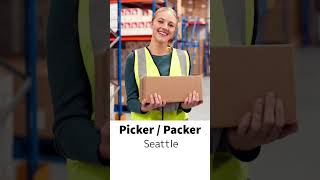 Job Picker  Packer in Seattle [upl. by Ynnek]