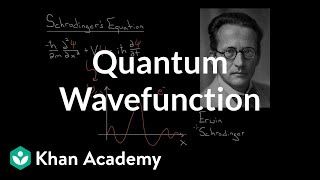 Quantum Wavefunction  Quantum physics  Physics  Khan Academy [upl. by Euseibbob390]