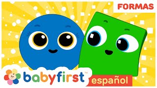 Aprende los colores con Formas  Videos Educativos para niños de 2 a 3 años  BabyFirst Español [upl. by Meela]