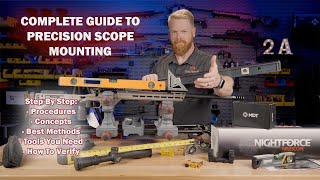 How To Mount A Scope The Right Way  Precision Scope Mounting  Part 1 of 2 [upl. by Westphal]