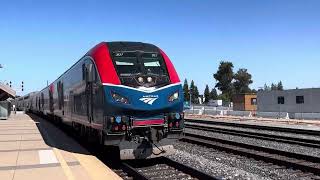 Amtrak Coast Starlight 11 Santa Clara 51424 [upl. by Estas]